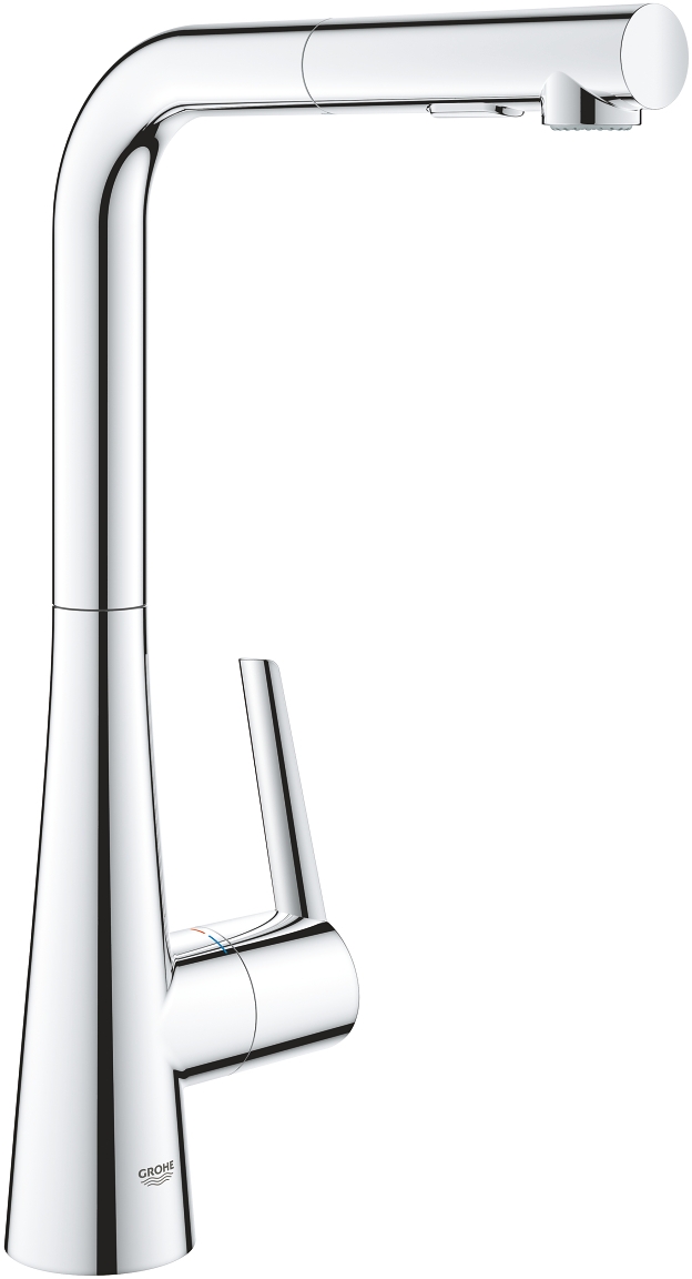 Grohe Zedra Küchenarmatur Stehend StarLight Chrome 32553002