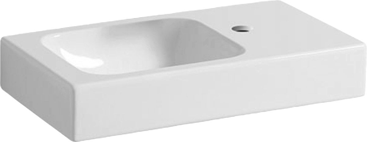 Geberit iCon Waschbecken 53x31 cm rechteckig Klassisch-Möbel weiß 124053000