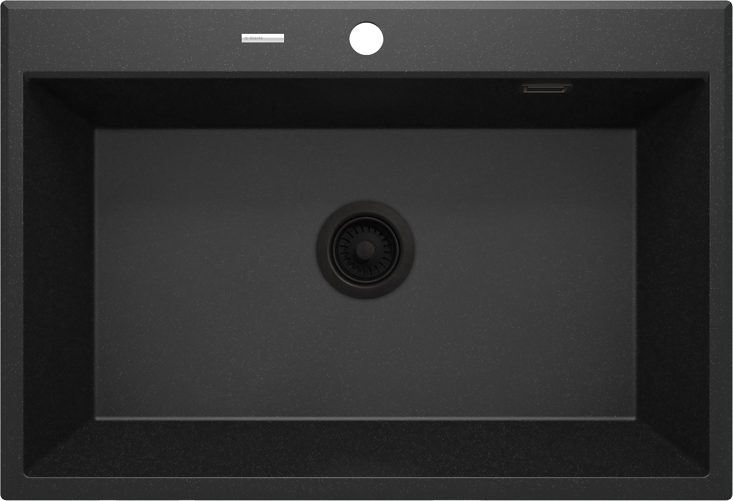 Deante Eridan granitspüle 70x52 cm grau/graphit/onyx ZQE_G103