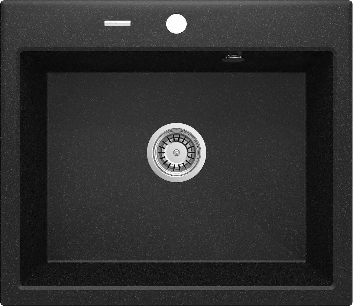 Deante Andante granitspüle 60x52 cm grau/graphit/onyx ZQN_2103