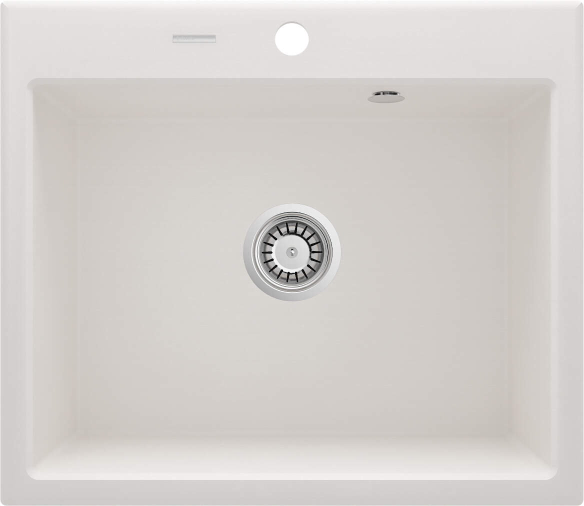 Deante Andante Granitspüle 60x52 cm weiß ZQN_A103
