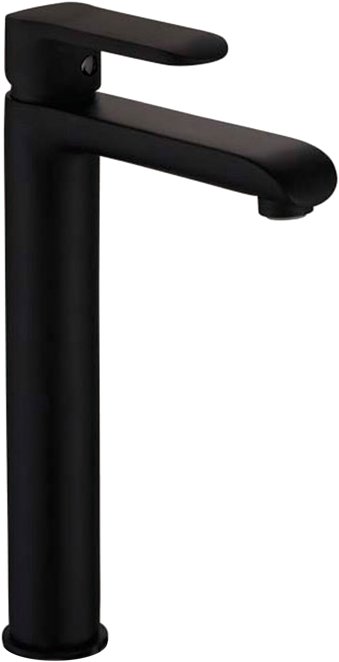 Invena Siros waschbeckenhahn stehend schwarz BU-90-W04