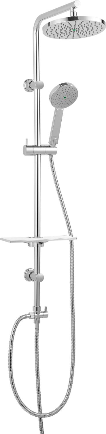 Ferro Amiga VerdeLine Duschset Wandmontage mit Regenbrause chrom NP25VL