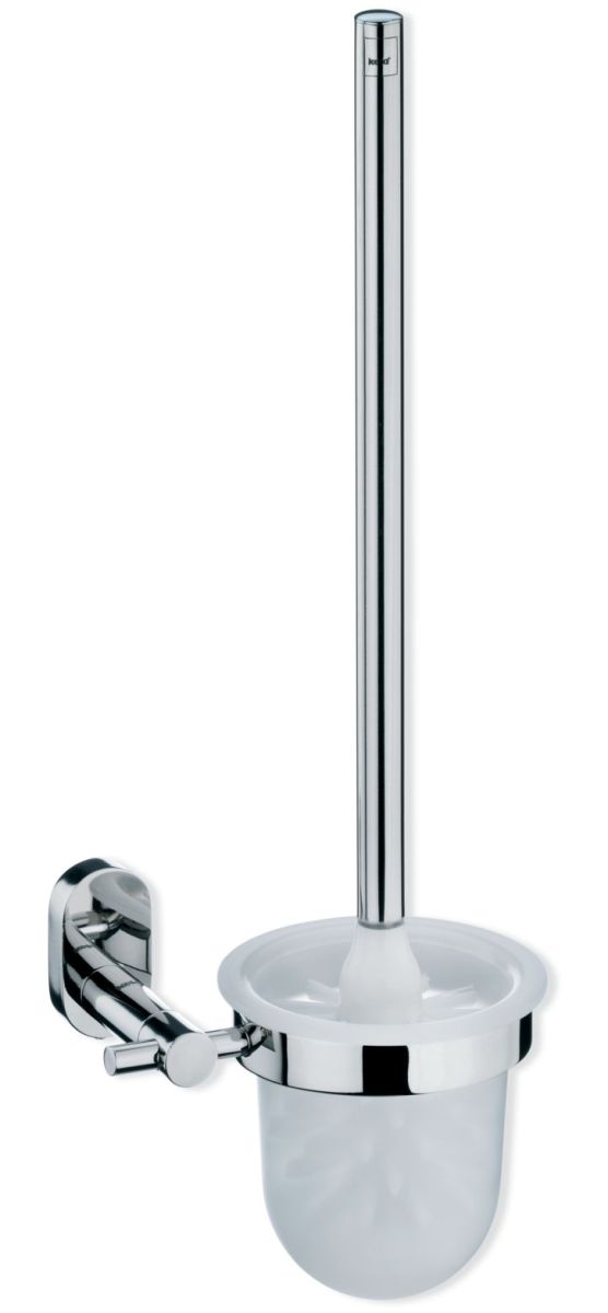 Kela Lucido Klobürste aufklebbar stahl 22696