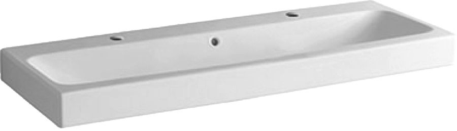 Geberit iCon Waschbecken 120x48 cm rechteckig Klassisch-Möbel weiß 124020000