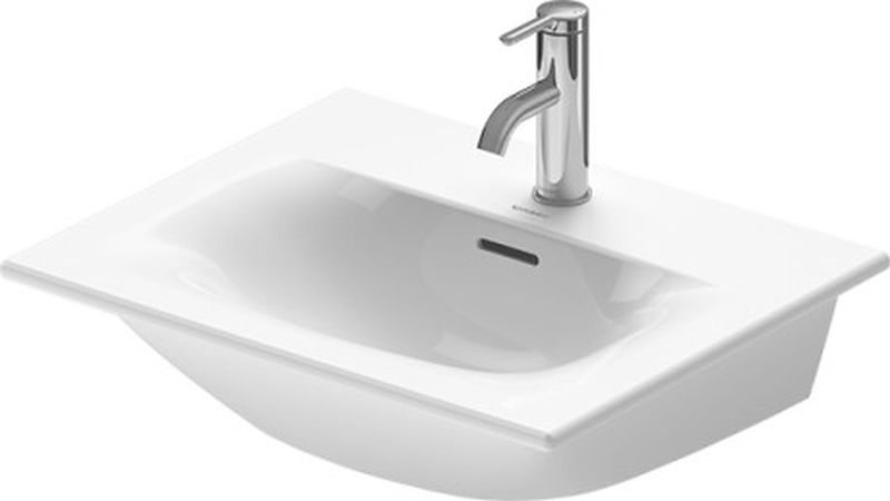 Duravit Viu waschbecken 53x43 cm rechteckig Möbel weiß 2344530000