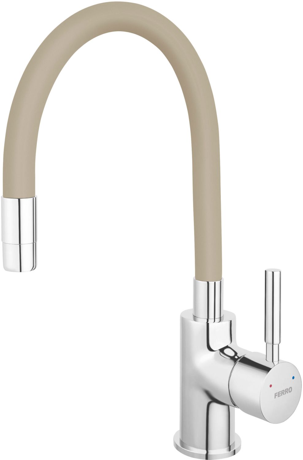 Ferro Zumba küchenarmatur stehend chrom-beige BZA4P