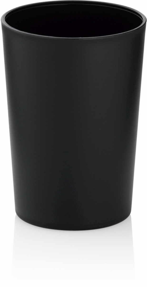 Kela Marta Zahnputzbecher schwarz 24201