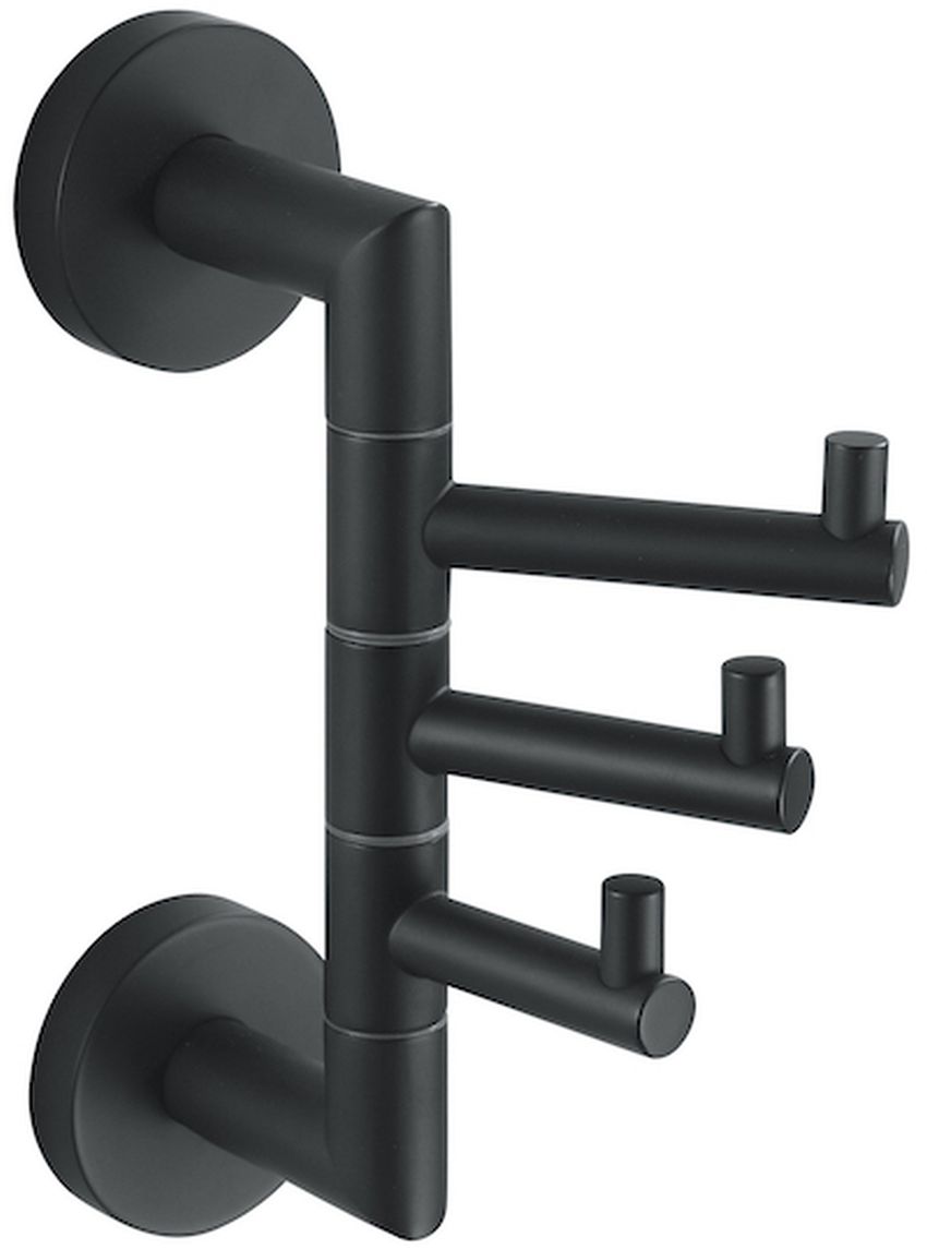 Stella Classic Handtuchhalter schwarz 07.330-B