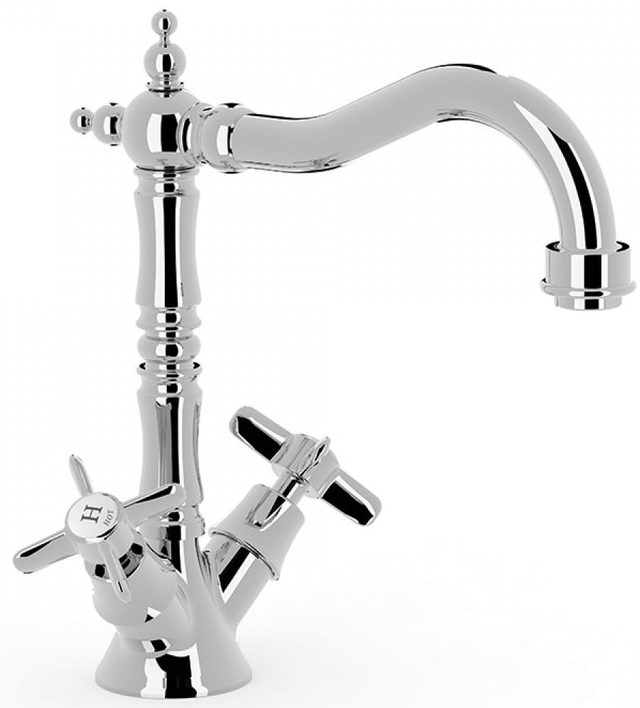 Tres Clasic-Tres Waschtischarmatur Stehend chrom 2.42.109.02