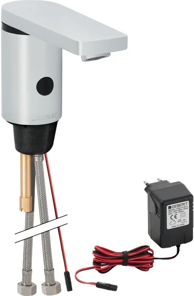 Geberit Typ 186 Waschbeckenventil Stehend Elektronisch chrom 116.136.21.1