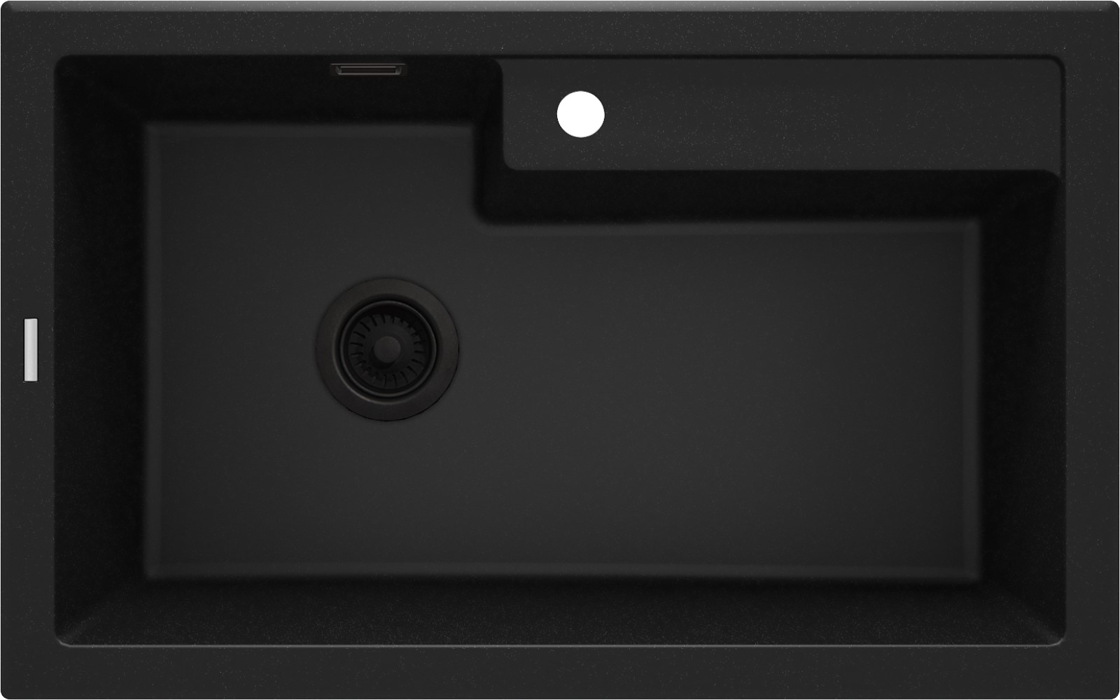 Deante Eridan granitspüle 80x50 cm grau/graphit/onyx ZQE_G10B