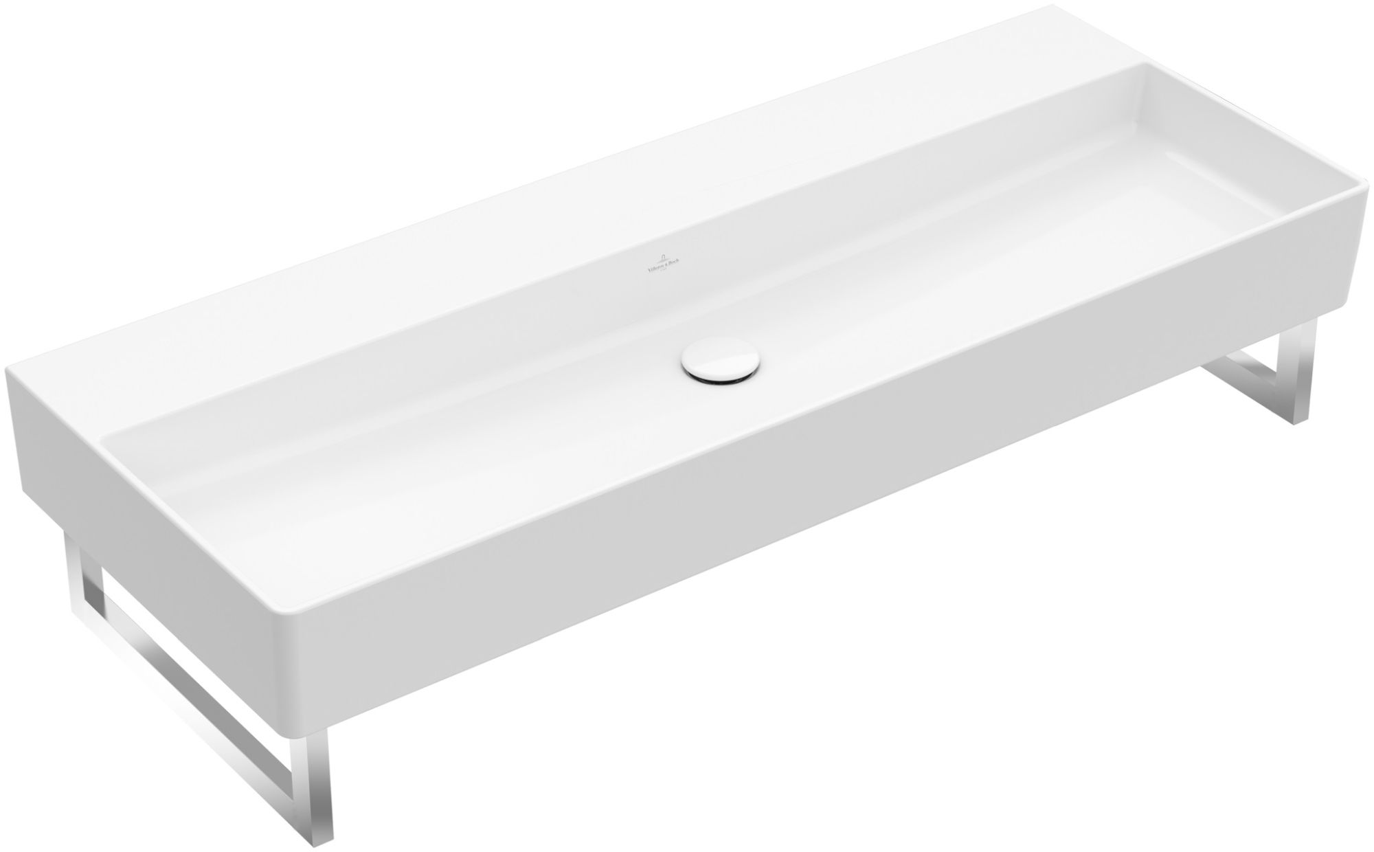 Villeroy & Boch Memento 2.0 Waschbecken 120x47 cm rechteckig Klassisch weiß 4A22C301