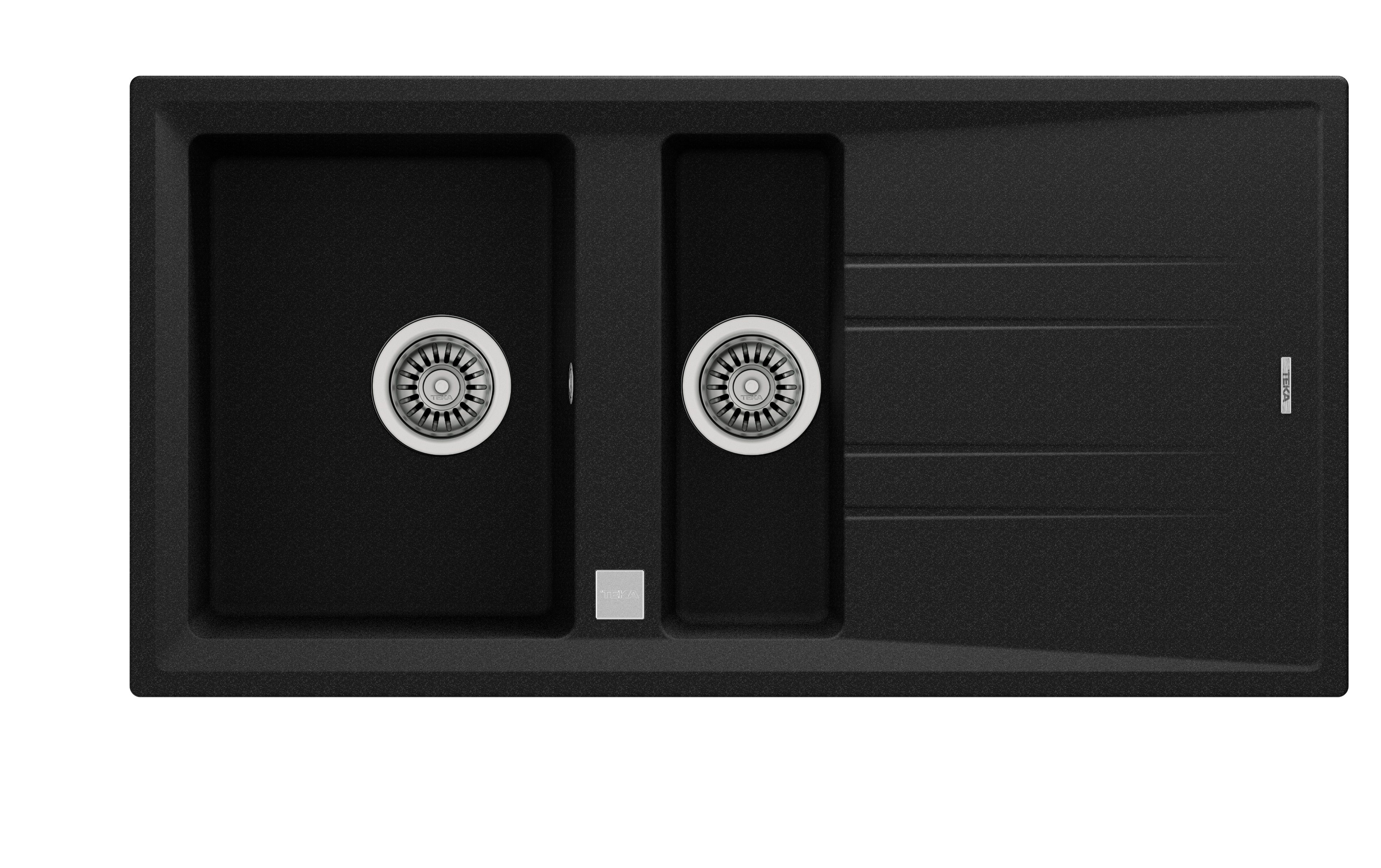 Teka Stone Tegranit-Spüle 100x51 cm grau/graphit/onyx 115360010