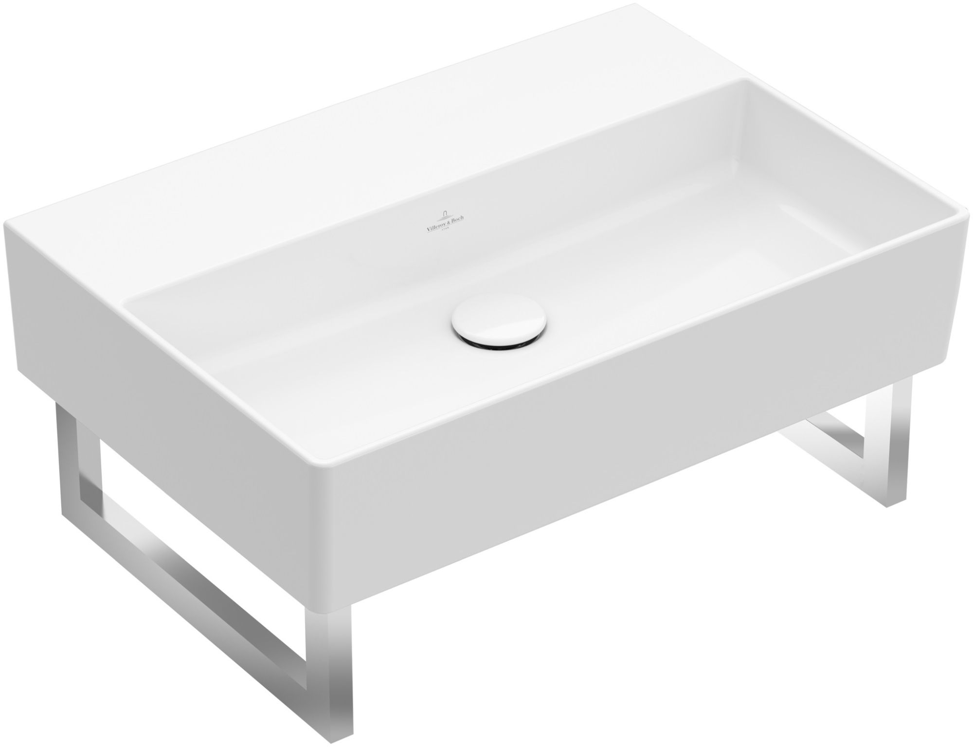 Villeroy & Boch Memento 2.0 Waschbecken 60x42 cm rechteckig Klassisch weiß 4A226301