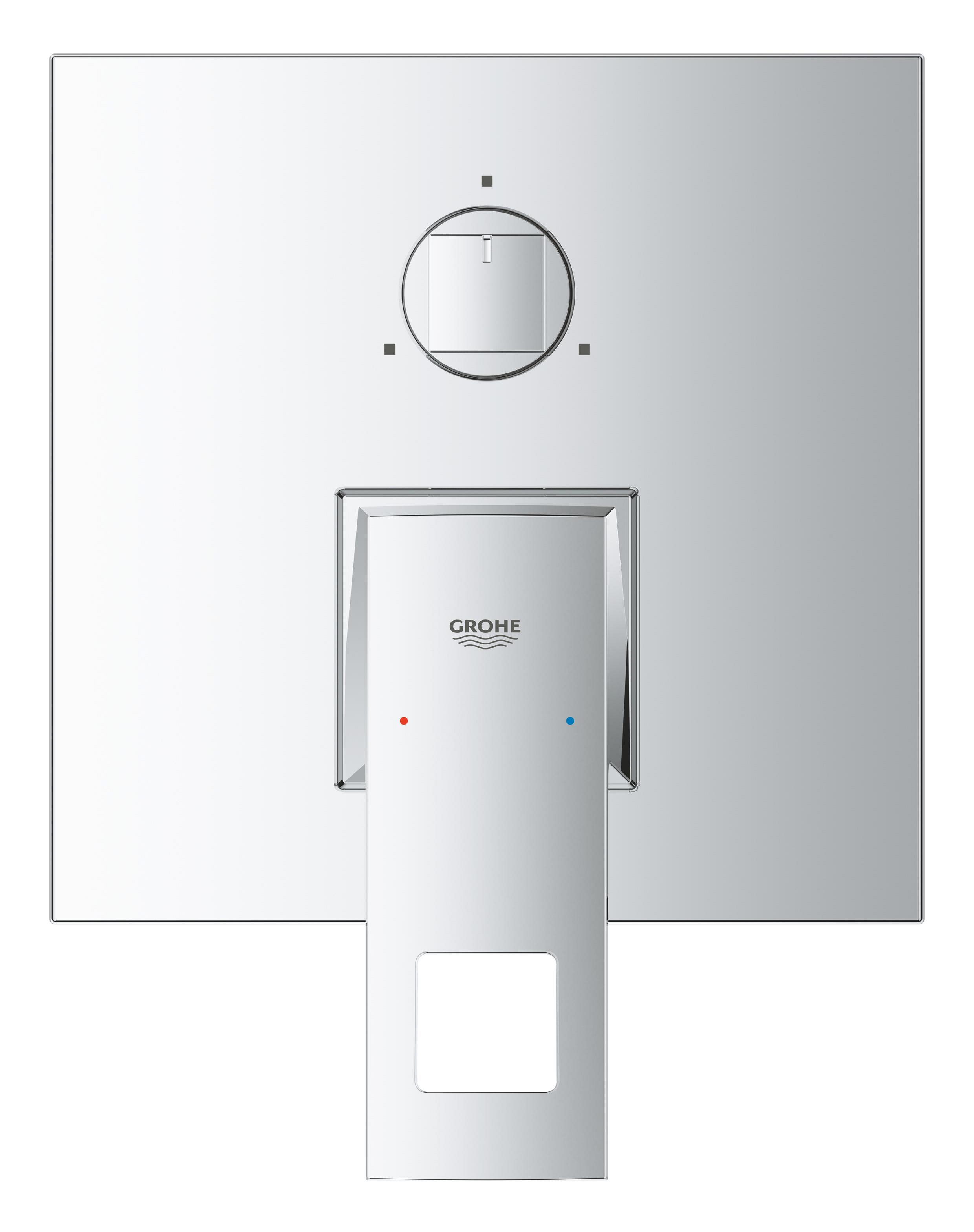 Grohe Eurocube Badewannen- und Duscharmatur Unterputz StarLight Chrome 24094000