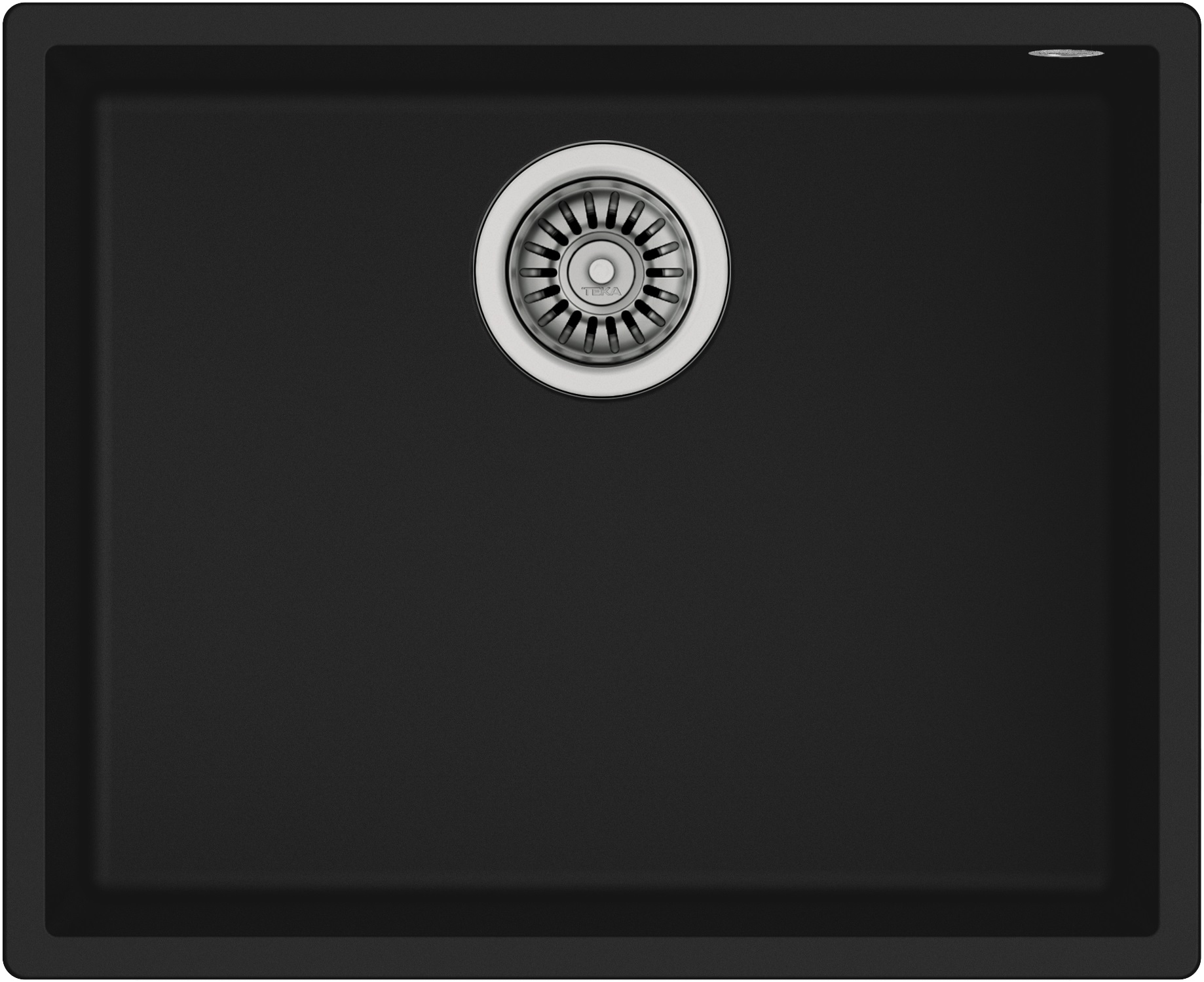 Teka Square Tegranit-Spüle 54x44 cm schwarz 115230020