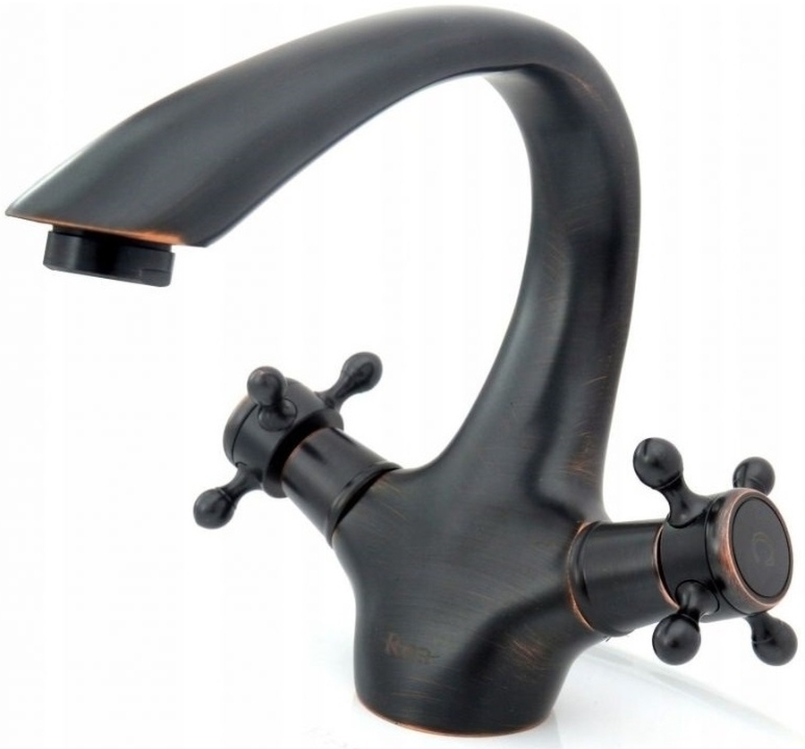 Rea Old Black waschbeckenhahn stehend schwarz REA-B0225
