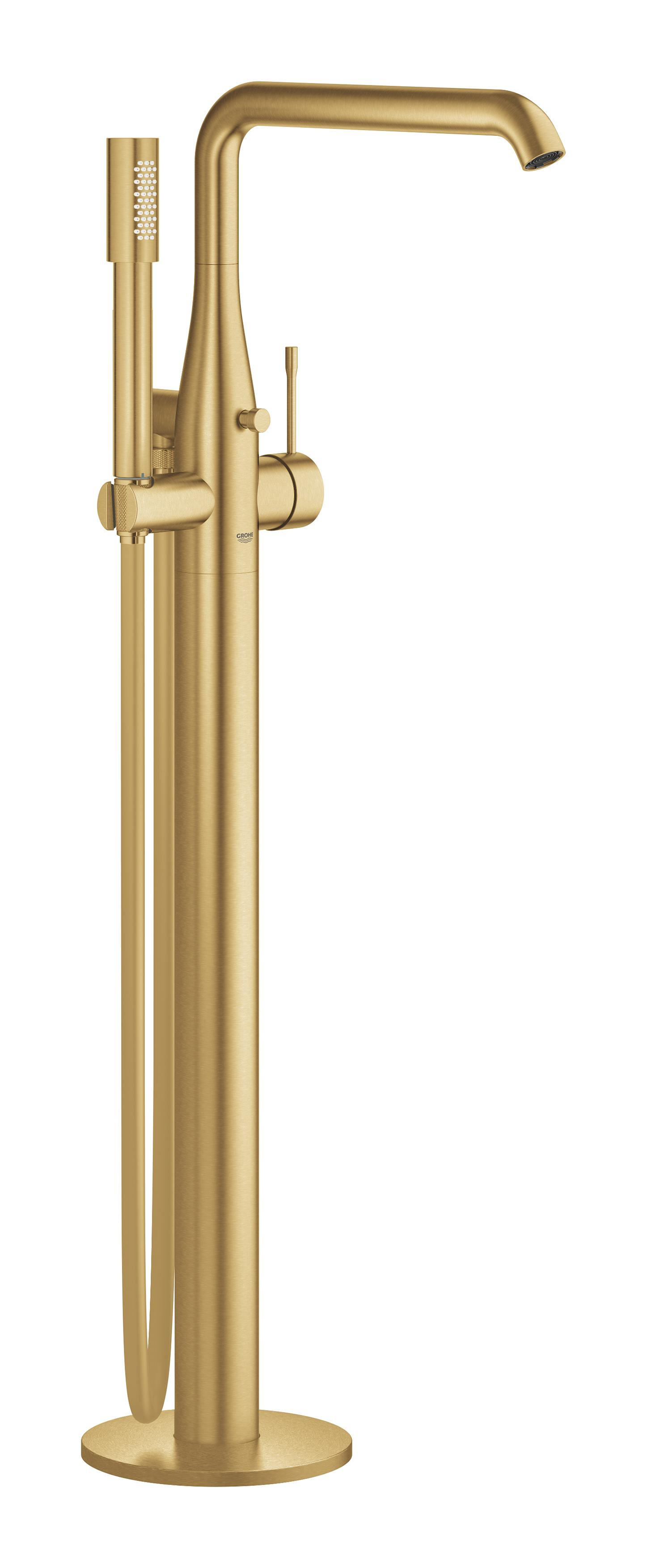 Grohe Essence Badewannen- und Duscharmatur freistehend gold 23491GN1