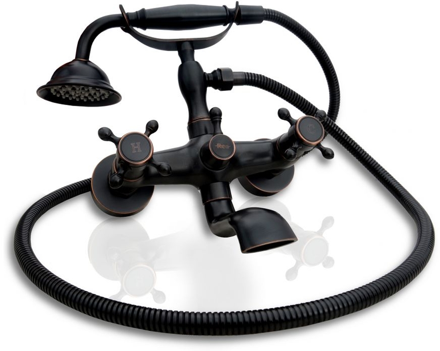 Rea Old Black badewannen- und duscharmatur Wand schwarz REA-B0224