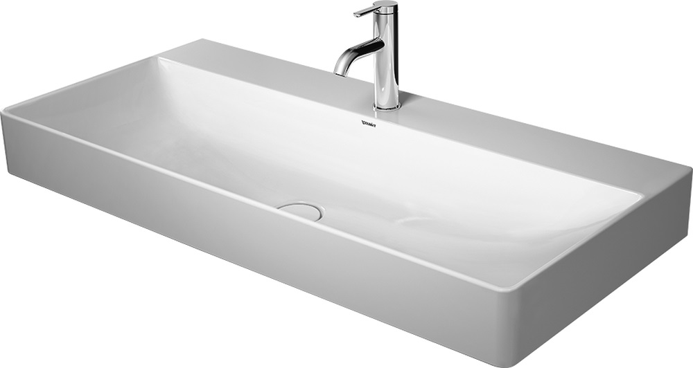 Duravit DuraSquare waschbecken 100x47 cm rechteckig Möbel weiß 23531000701