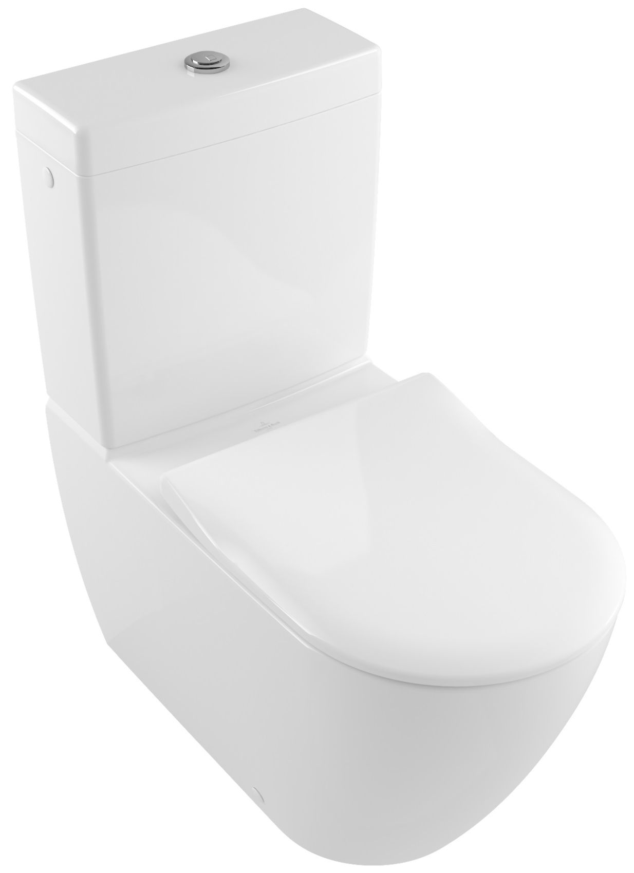 Villeroy & Boch Subway 2.0 Kompakte Toilettenschüssel weiß 5617R001