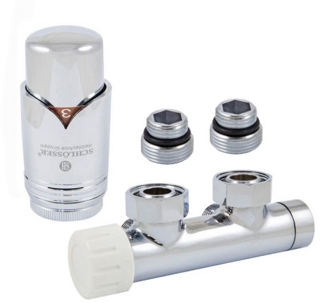 Schlosser Thermostatset chrom 602100007