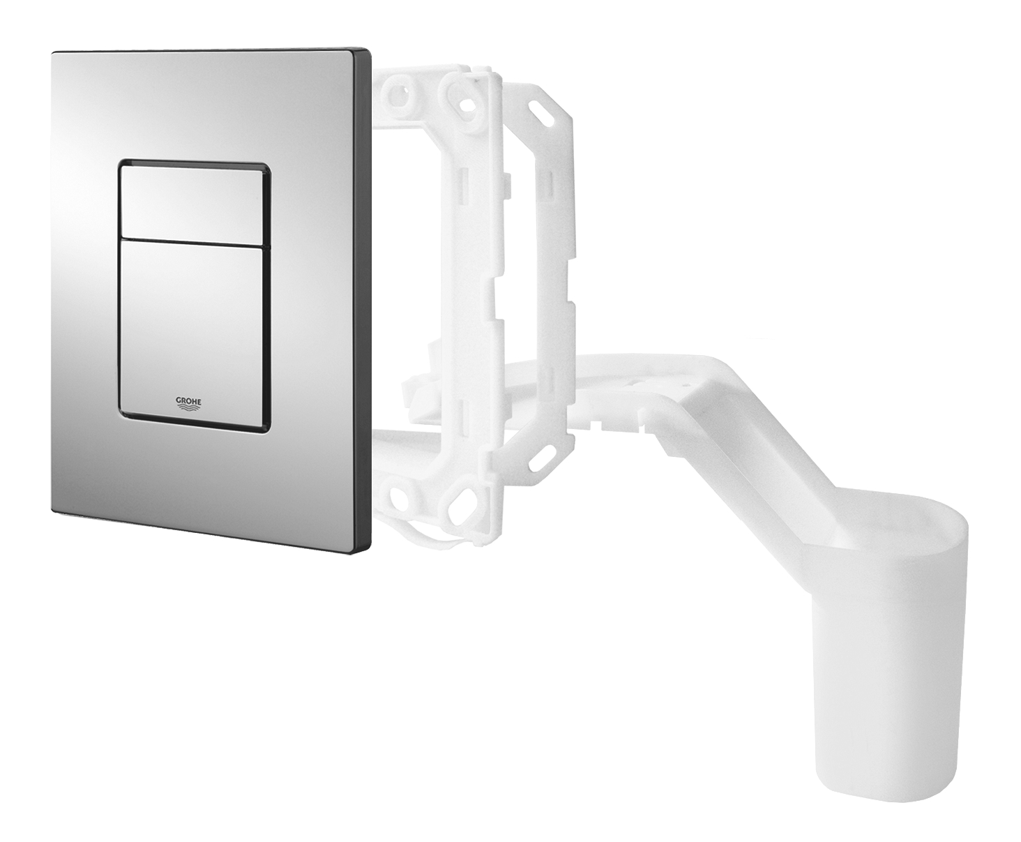 Grohe Skate Betätigungsplatte für Toilette StarLight Chrome 38805000
