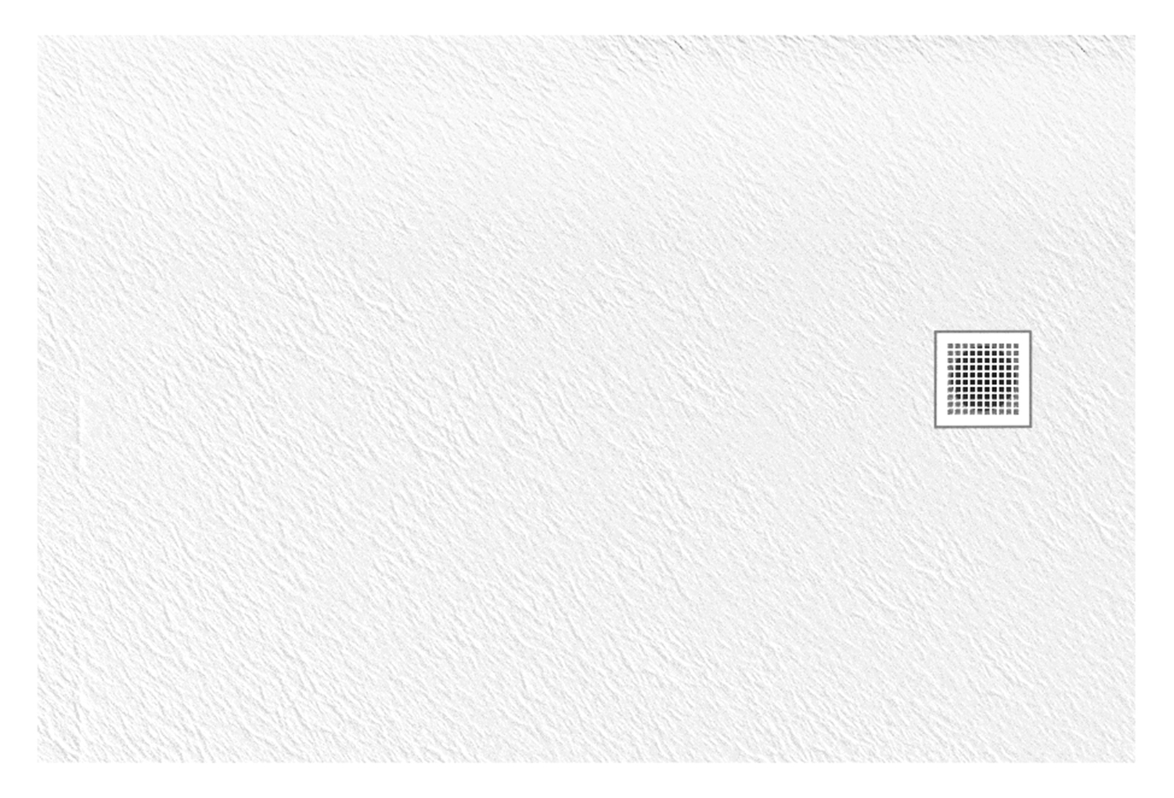 New Trendy Mori Rechteckige Duschwanne 140x90 cm weiß B-0437