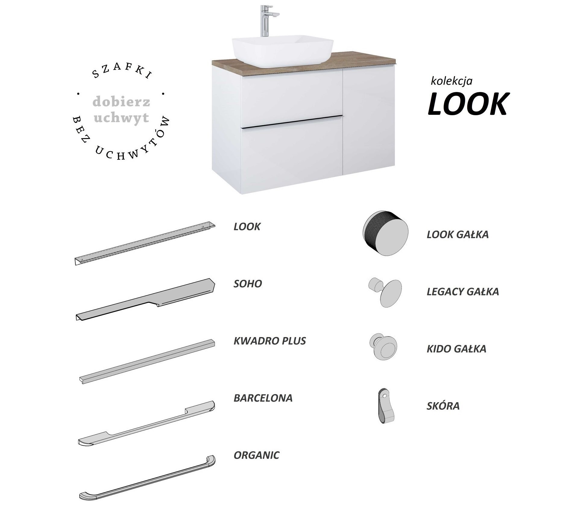 Elita Look Kabinett 40x44.9x63.5 cm Seitenschrank hängend anthrazit RE080400026610