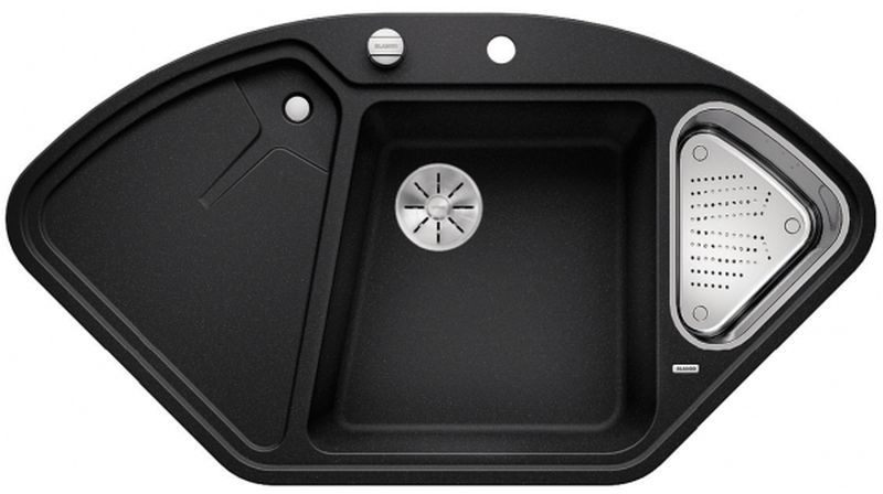 Blanco Delta II Granitspüle 105.7x57.5 cm anthrazit 523656