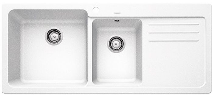 Blanco Naya 8 S Granitspüle 116x50 cm weiß 519657