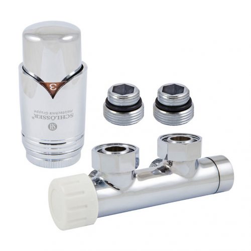 Schlosser Thermostatset chrom 612100007