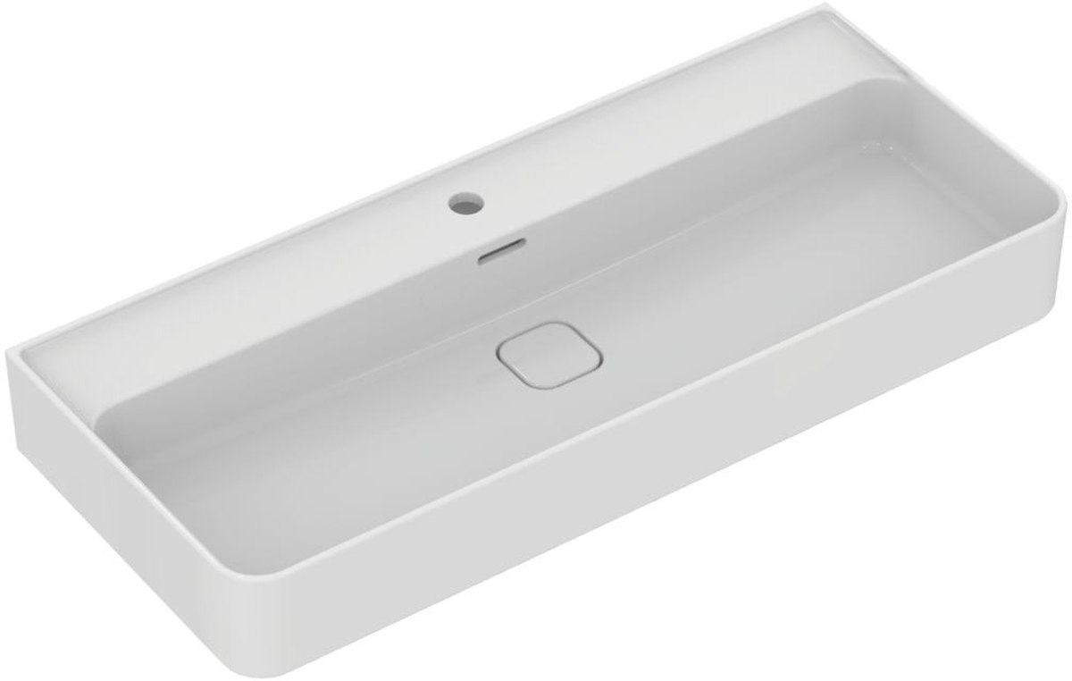 Ideal Standard Strada II Waschbecken 100x43 cm rechteckig Klassisch-Aufsatzwaschbecken weiß T364601