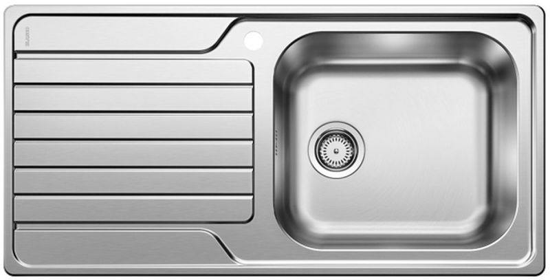 Blanco Dinas XL 6 S Stahlspüle 100x50 cm stahl 524254