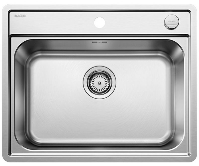 Blanco Lemis 6-IF Stahlspüle 61.5x50 cm stahl 525109