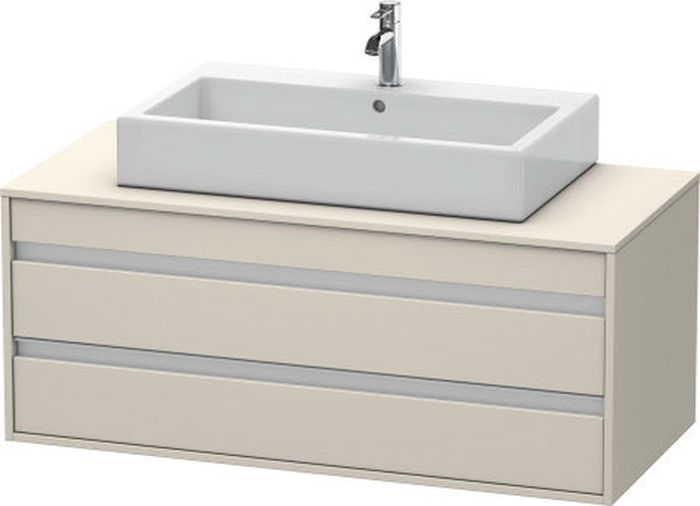 Duravit Ketho Kabinett 120x55x49.6 cm Unterschrank hängend grau-beige KT665609191