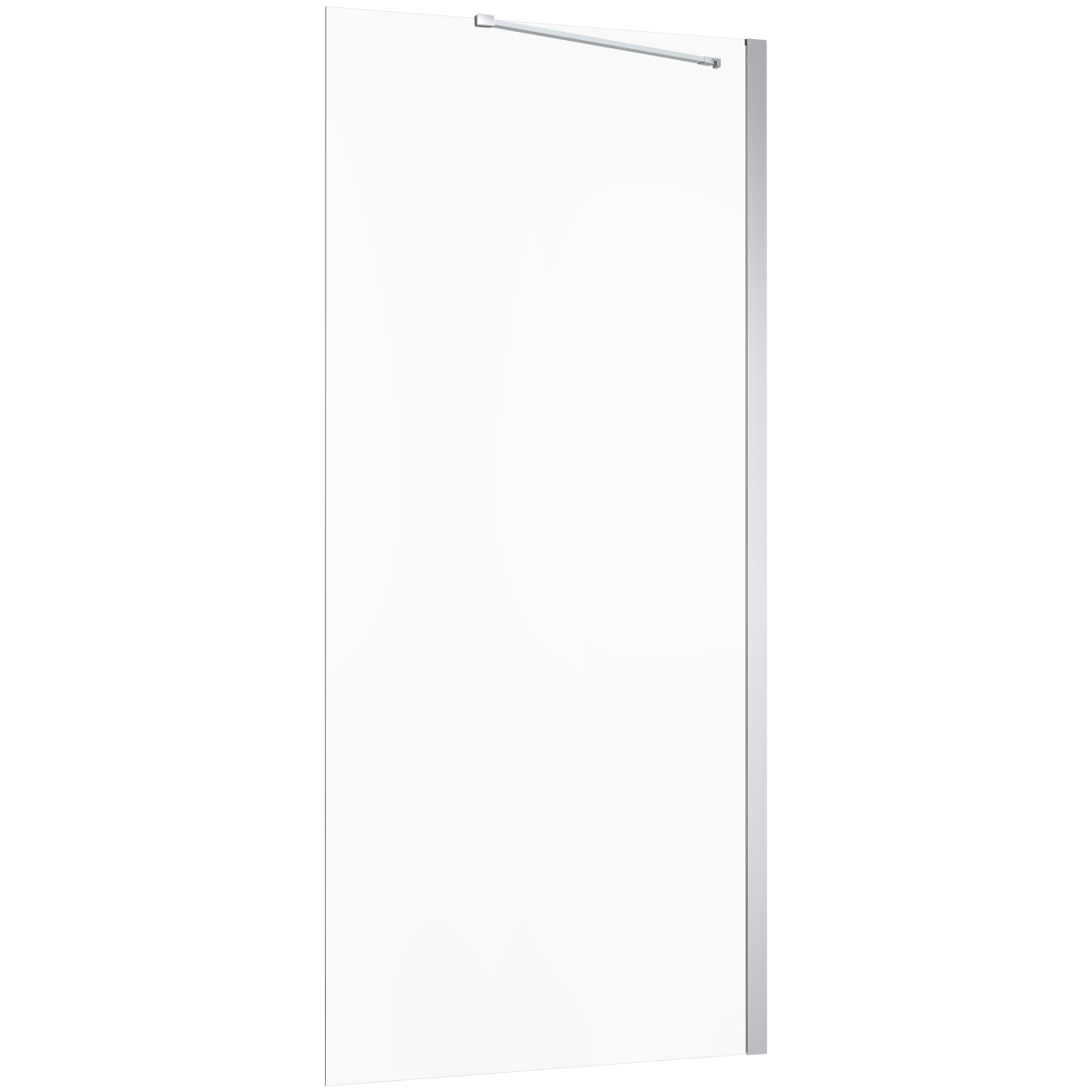 Oltens Trana Duschwand 80 cm chrom Glanz/durchsichtiges Glas 22102100