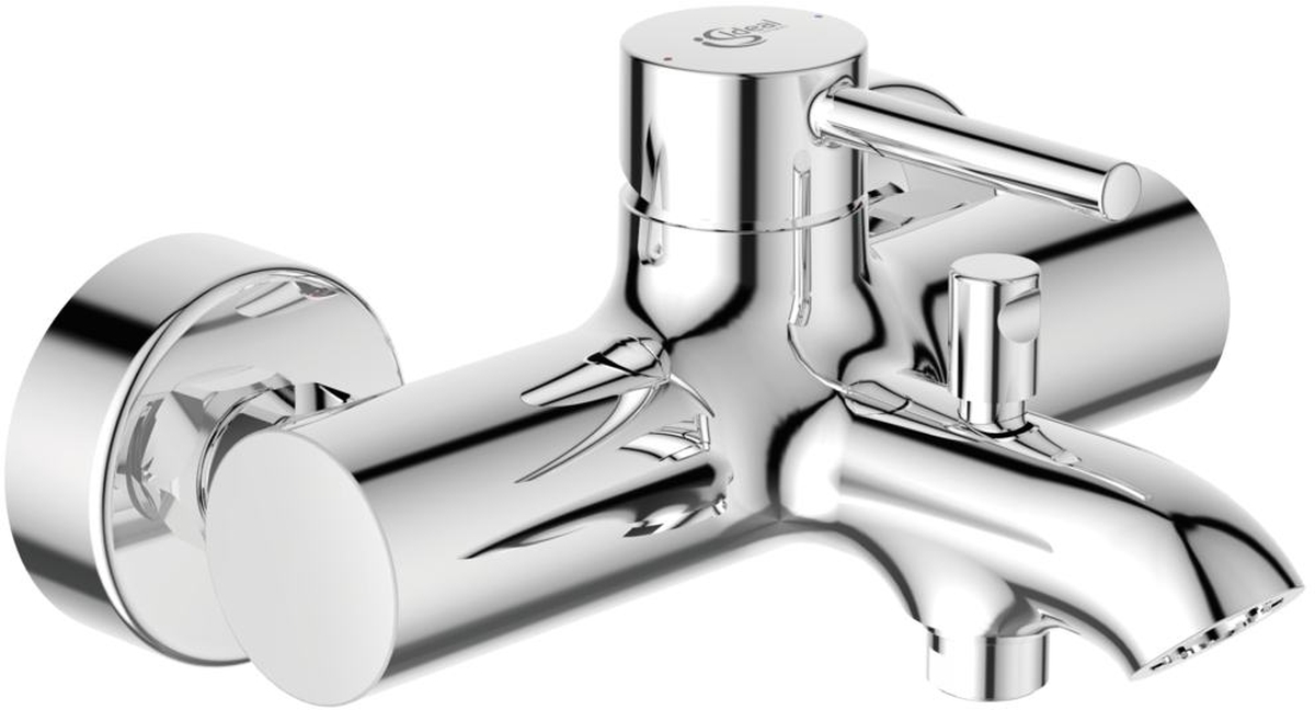 Ideal Standard Ceraline Badewannen- und Duscharmatur Wandmontage chrom BC199AA