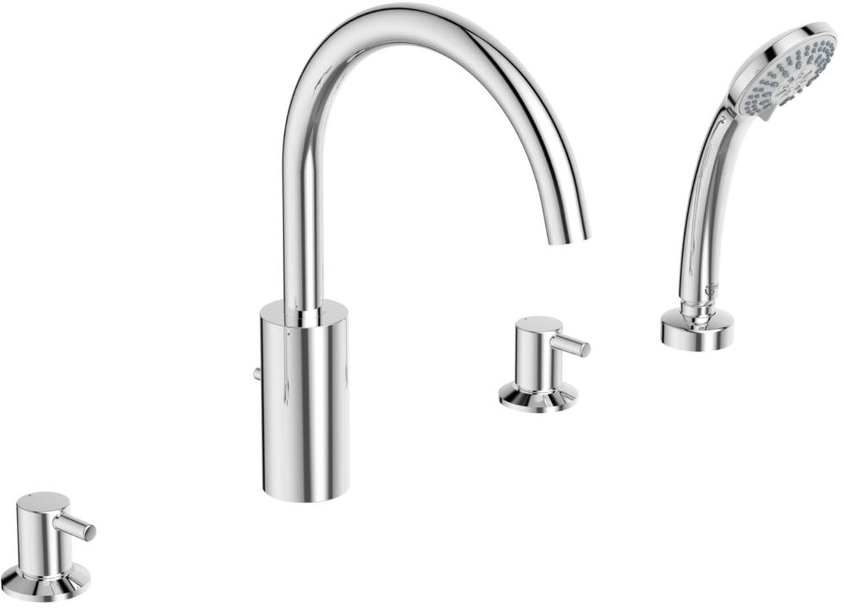 Ideal Standard Ceraline Badewannen- und Duscharmatur awannenmontiert chrom BC198AA