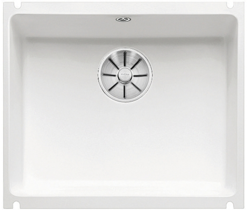 Blanco Subline 500-U keramikspüle 54.3x45.6 cm weiß 523733