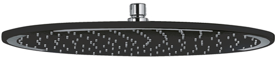Kludi A-QA Kopfbrause 40x40 cm rund chrom-schwarz 6434087-00