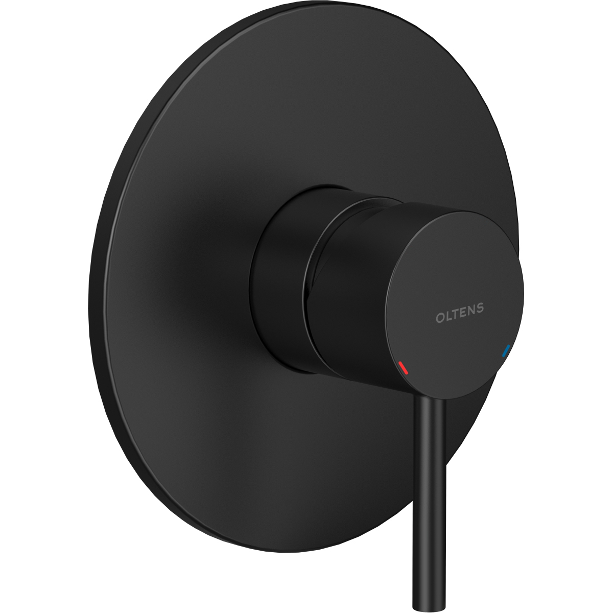 Oltens Molle Duschbatterie Unterputz schwarze Matte 33100300