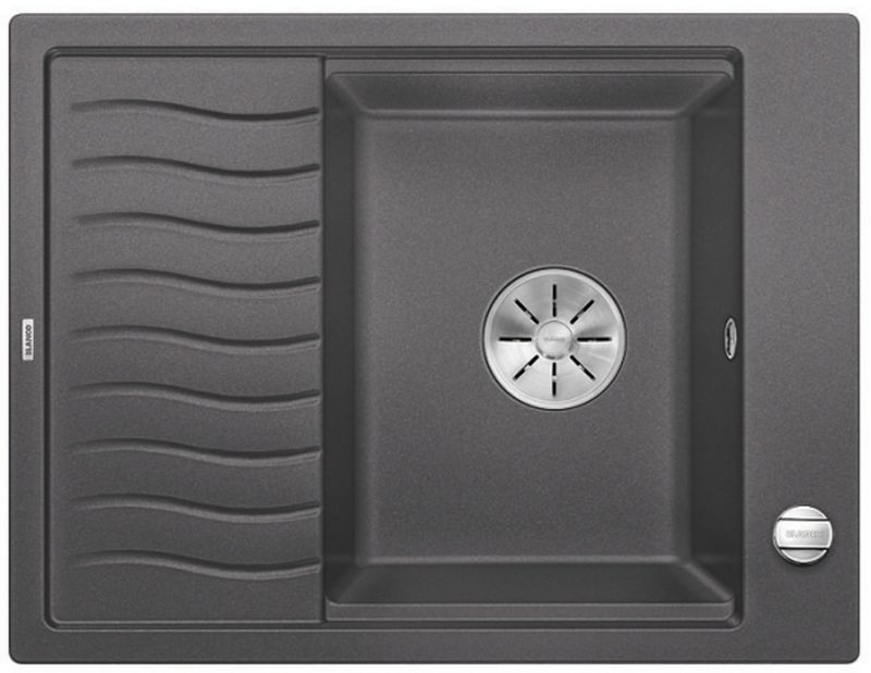 Blanco Elon 45 S Granitspüle 65x50 cm grau/graphit/onyx 524815