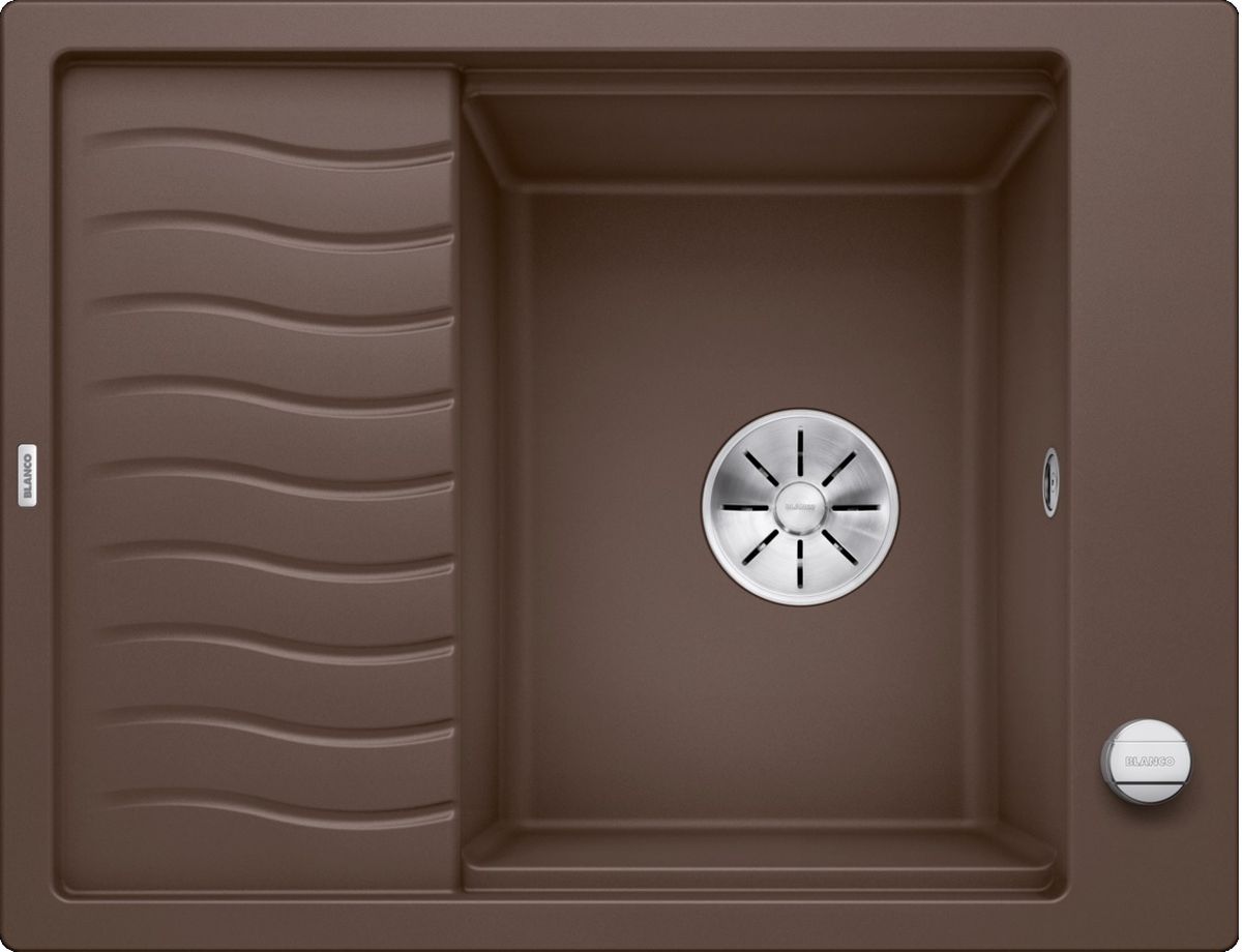 Blanco Elon 45 S Granitspüle 65x50 cm braun 524823