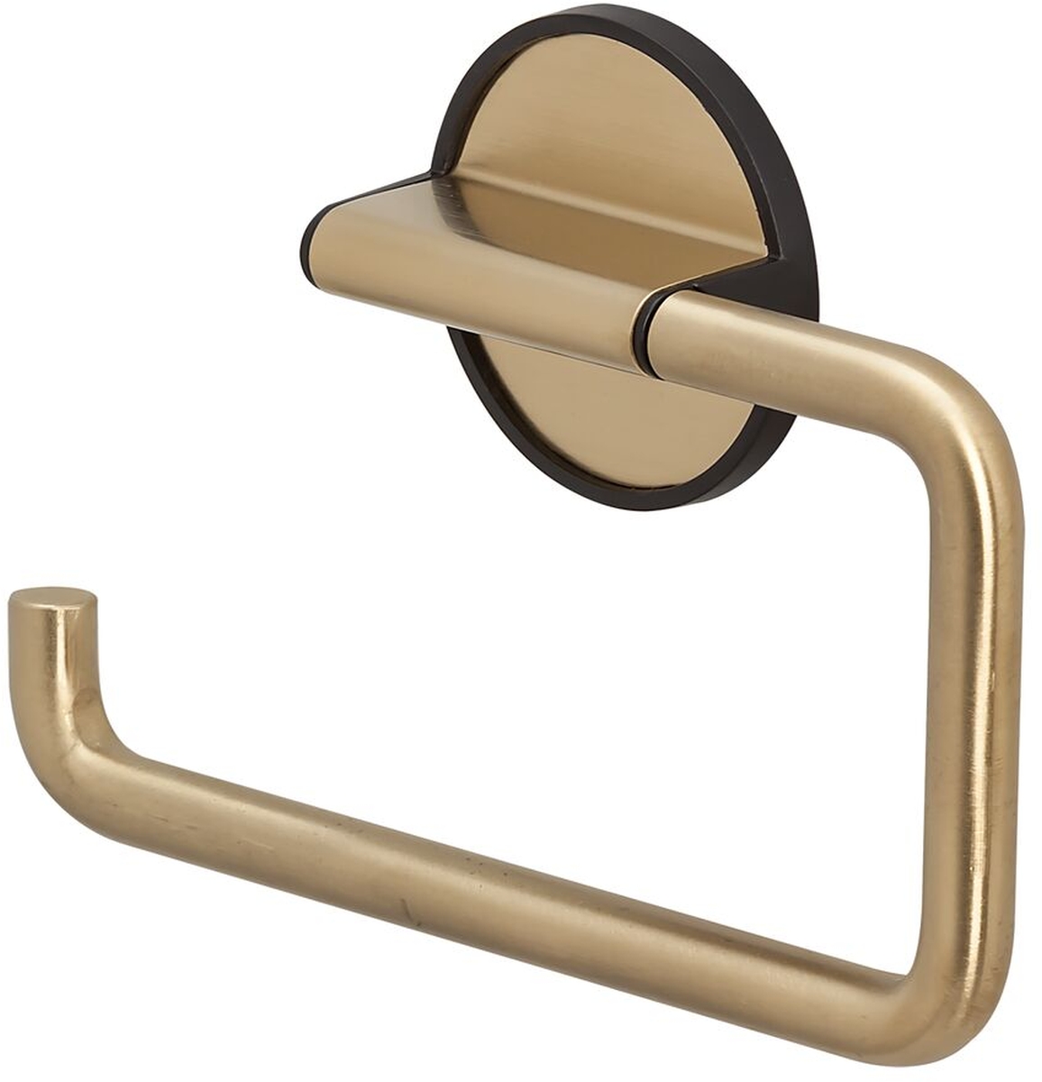 Tiger Dock Klopapierhalterung schwarz-messing 13265.3.56.46