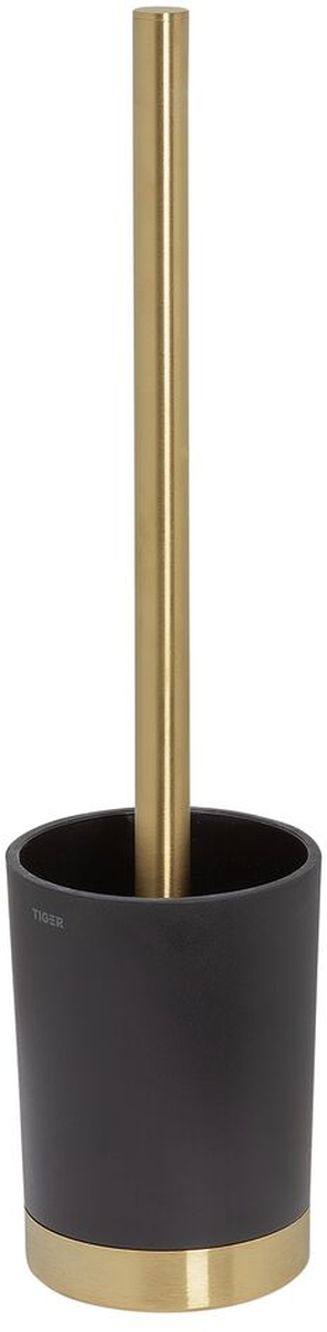 Tiger Tune Klobürste gestellt schwarz-messing 13274.3.56.46