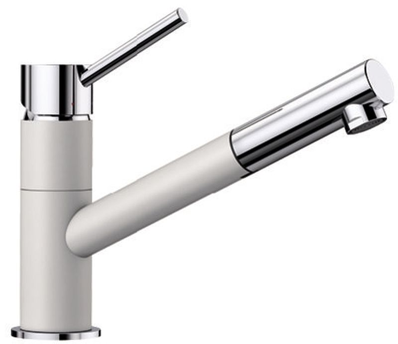 Blanco Kano-S Küchenarmatur Stehend chrom-weiß 525040