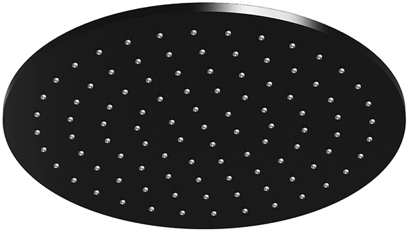 Steinberg 100 Kopfbrause 25x25 cm rund schwarz 1001686S