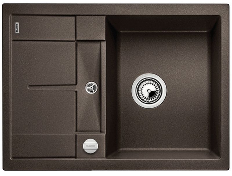 Blanco Metra 45 S Compact Granitspüle 68x50 cm braun 519581